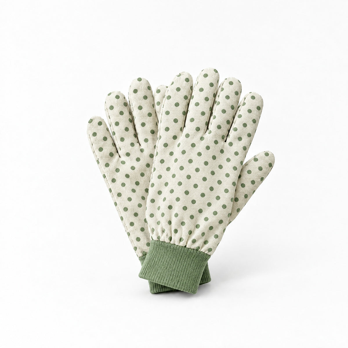 Polka Dot Gardening Gloves
