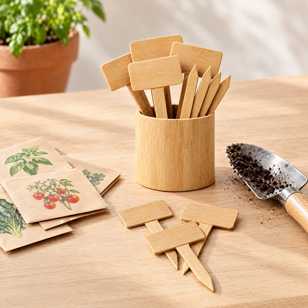 Bamboo Plant Labels